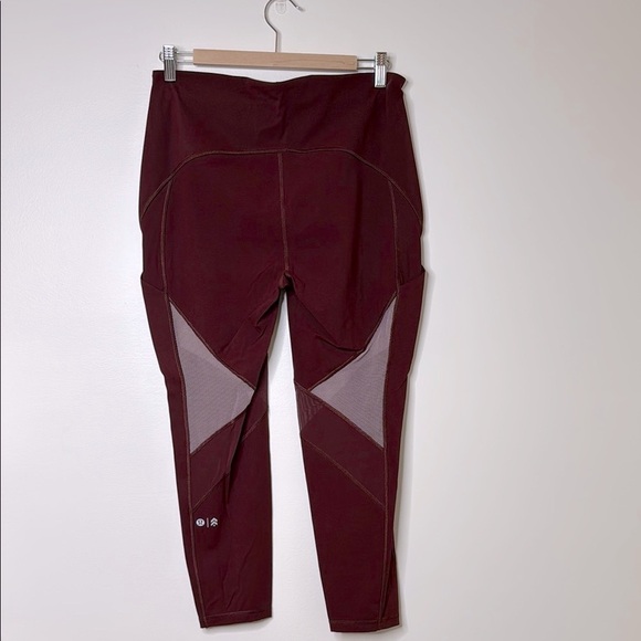 LULULEMON Barry’s Midnight Maroon Leggings - Picture 9 of 11